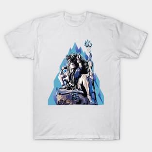 Lord Shiva Mahadev Azhimala Hindu Maha Shivratri T-Shirt